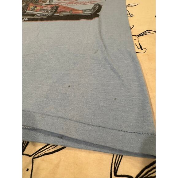 Vintage Budweiser Spring Nationals Drag Racing T Shirt - Picture 3 of 7